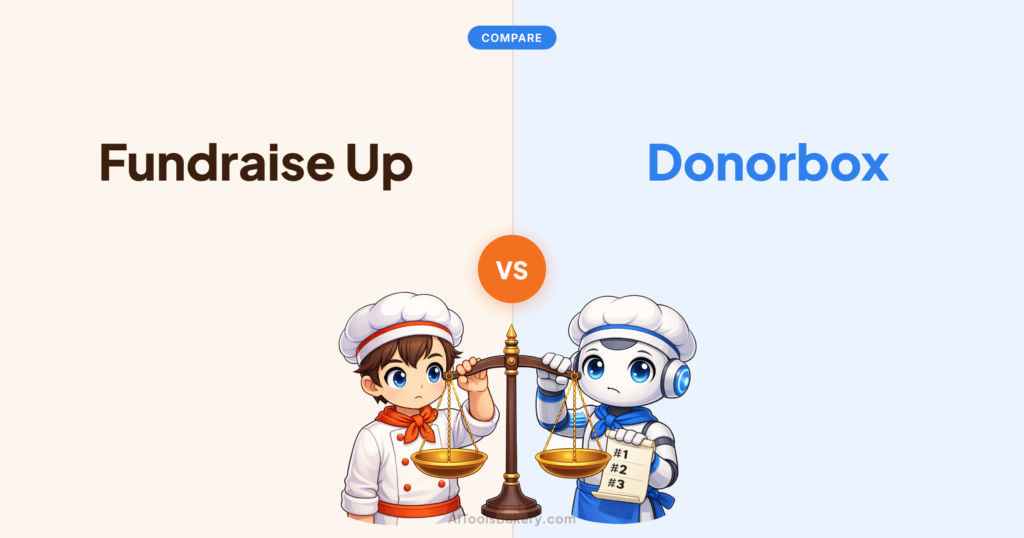 Fundraise Up compared with Donorbox, AI Tools Bakery