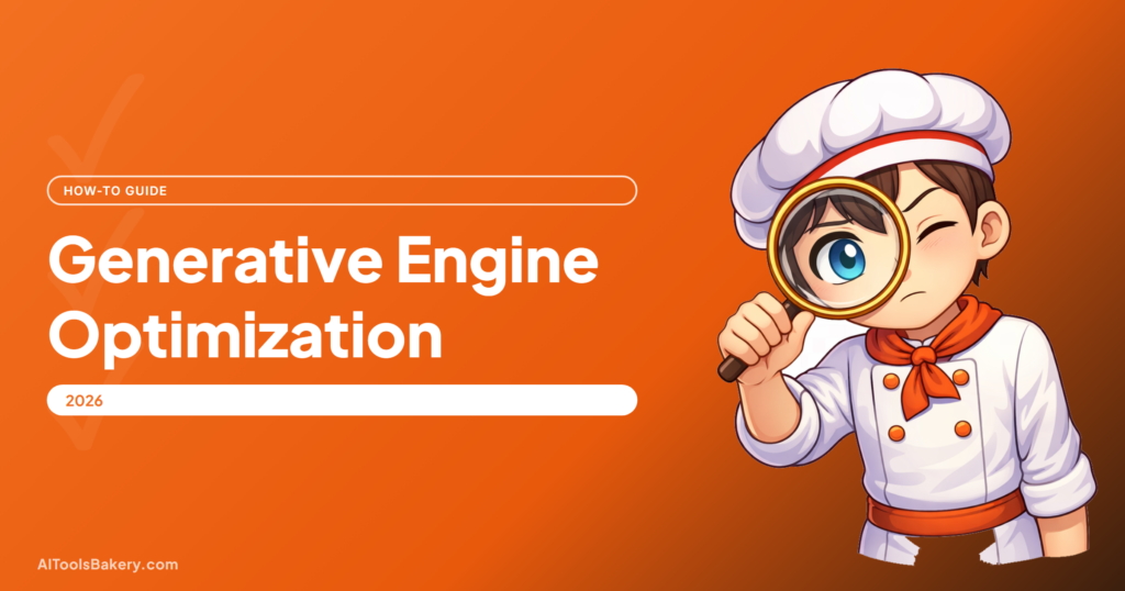 Generative Engine Optimization, AI Tools Bakery how-to guide