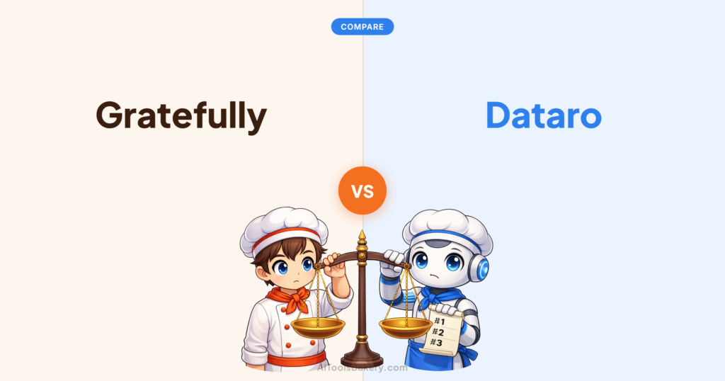 Gratefully compared with Dataro, AI Tools Bakery