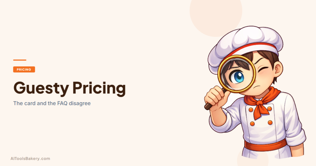 Guesty Pricing 2026 guide by AI Tools Bakery