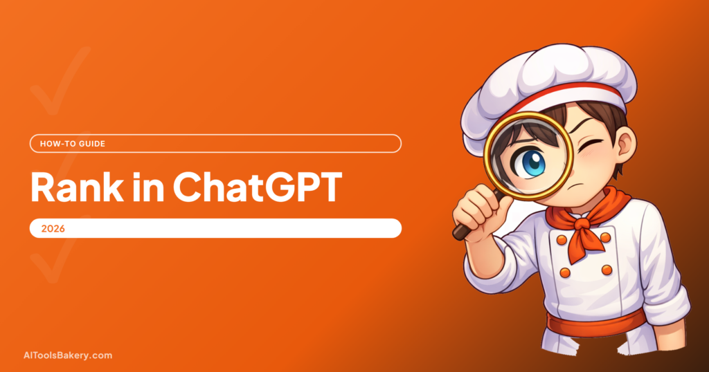 Rank in ChatGPT, AI Tools Bakery how-to guide