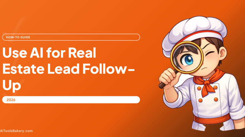 How to Use AI for Real Estate Lead Follow-Up (2026)