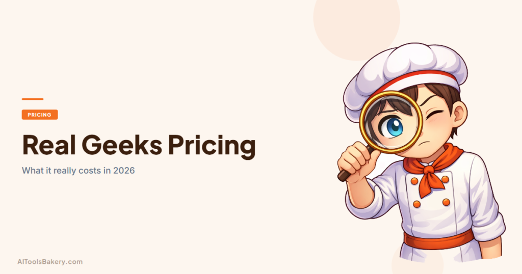 Real Geeks Pricing 2026 guide by AI Tools Bakery