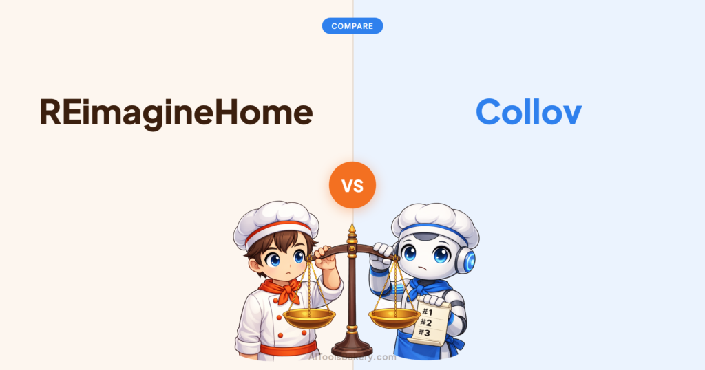REimagineHome compared with Collov, AI Tools Bakery