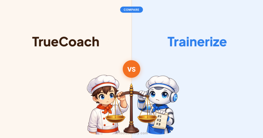 TrueCoach compared with Trainerize, AI Tools Bakery