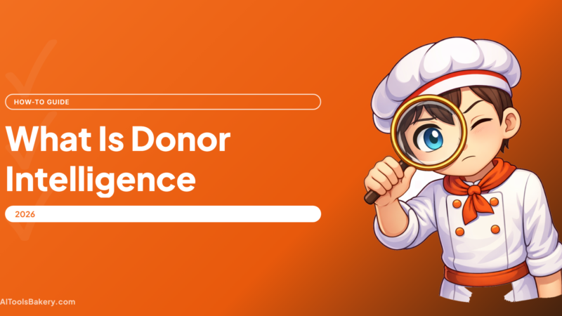 What Is Donor Intelligence? Definition + Tools (2026)