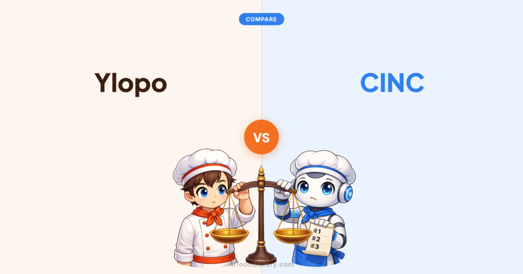 Ylopo compared with CINC, AI Tools Bakery