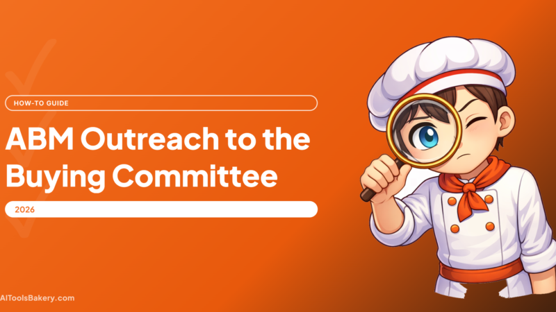 ABM Outreach to the Buying Committee (2026): The Six Roles, and What the Tools Cost