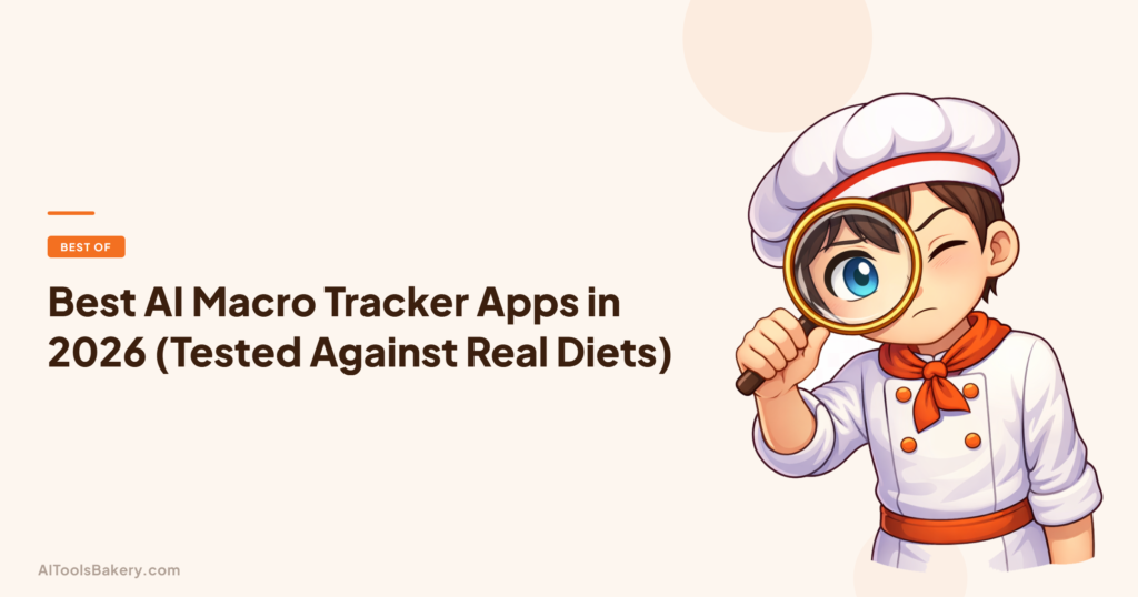 Best AI Macro Tracker Apps in 2026 (Tested Against Real Diets). AI Tools Bakery, 2026.