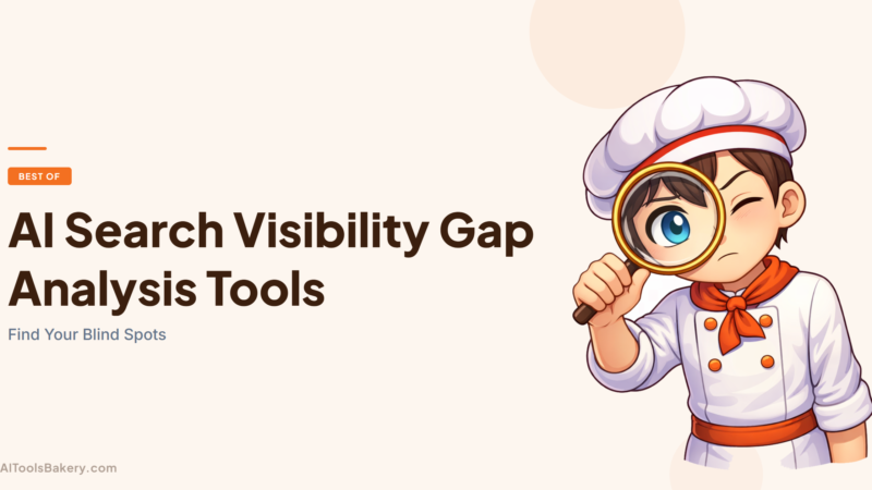 AI Search Visibility Gap Analysis Tools (2026): Find Your Blind Spots