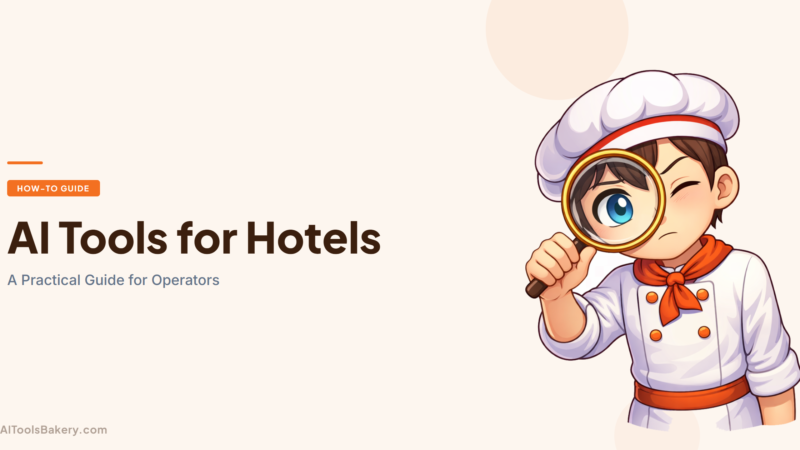 AI Tools for Hotels (2026): A Practical Guide for Operators