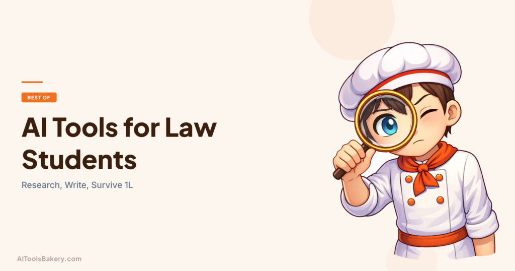 AI Tools for Law Students. Research, Write, Survive 1L. AI Tools Bakery, 2026.
