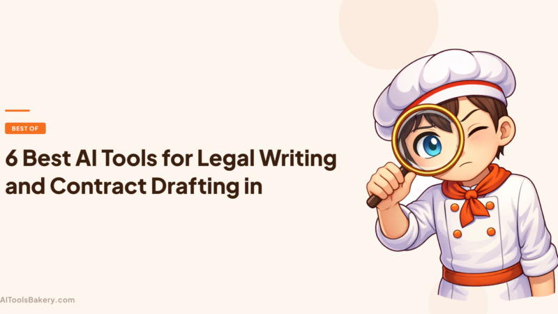6 Best AI Tools for Legal Writing and Contract Drafting in 2026