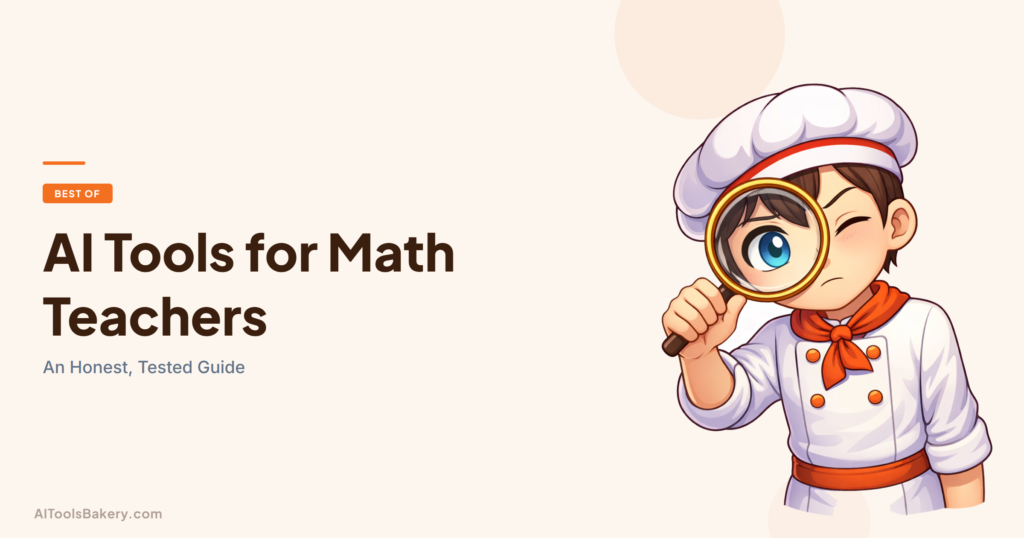 AI Tools for Math Teachers. An Honest, Tested Guide. AI Tools Bakery, 2026.