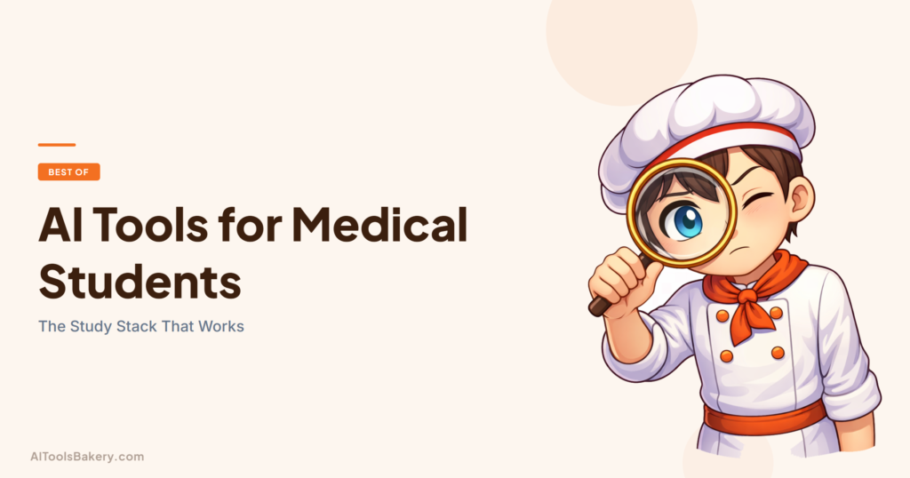 AI Tools for Medical Students. The Study Stack That Works. AI Tools Bakery, 2026.
