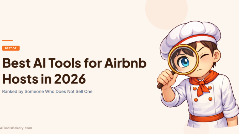 Best AI Tools for Airbnb Hosts in 2026: Ranked by Someone Who Does Not Sell One