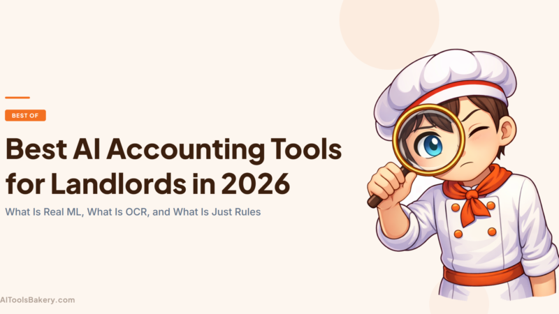 Best AI Accounting Tools for Landlords in 2026: What Is Real ML, What Is OCR, and What Is Just Rules