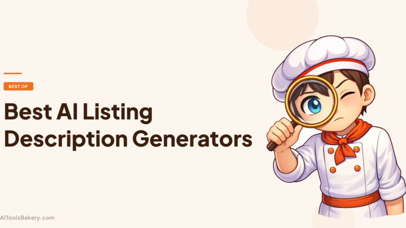 Best AI Listing Description Generators (2026)