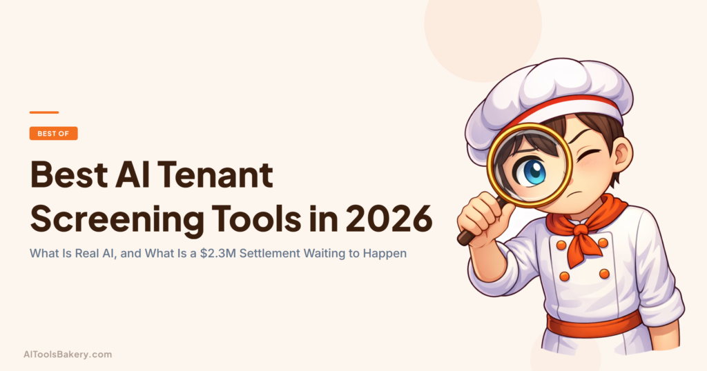 Best AI Tenant Screening Tools in 2026. What Is Real AI, and What Is a $2.3M Settlement Waiting to Happen. AI Tools Bakery, 2026.
