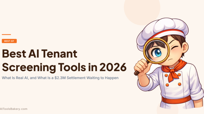 Best AI Tenant Screening Tools in 2026: What Is Real AI, and What Is a $2.3M Settlement Waiting to Happen