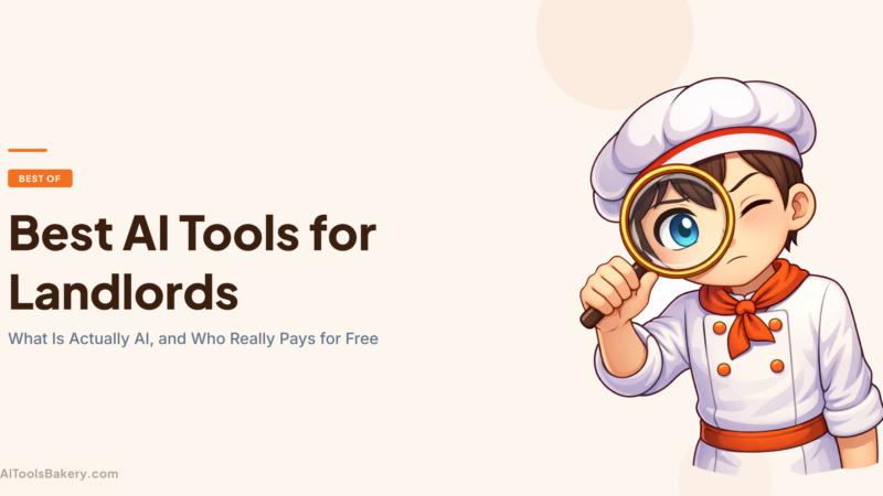 Best AI Tools for Landlords (2026): What Is Actually AI, and Who Really Pays for Free