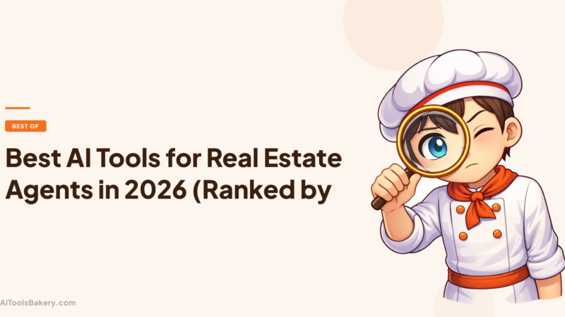 Best AI Tools for Real Estate Agents in 2026 (Ranked by Workflow)