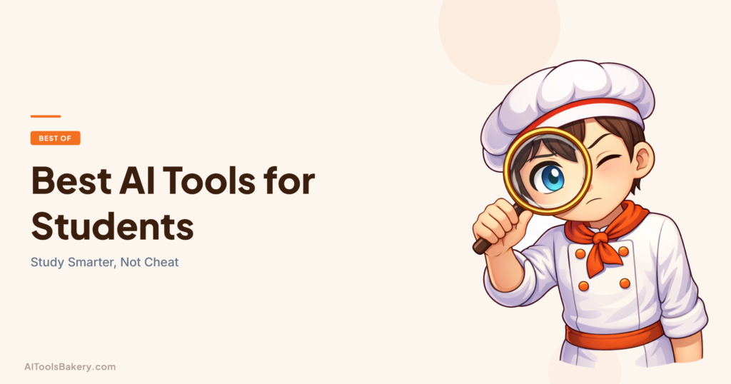 Best AI Tools for Students. Study Smarter, Not Cheat. AI Tools Bakery, 2026.