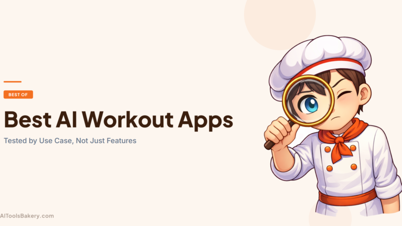 Best AI Workout Apps (2026): Tested by Use Case, Not Just Features