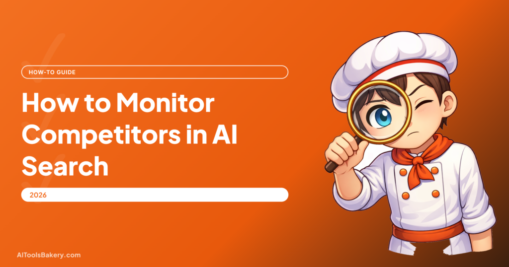How to monitor competitors in AI search results, using citation share as the competitive read