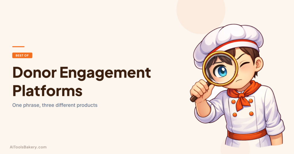 Donor engagement platforms in 2026, separating the system of record, the giving experience and the intelligence layer, with what each one costs