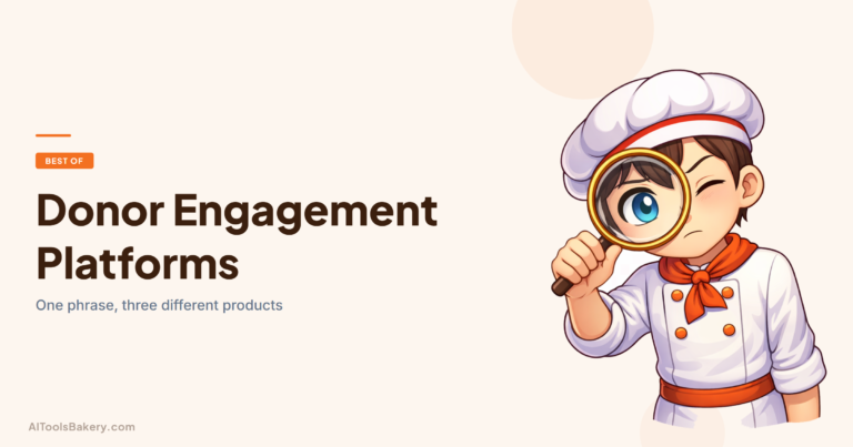 Donor engagement platforms in 2026, separating the system of record, the giving experience and the intelligence layer, with what each one costs