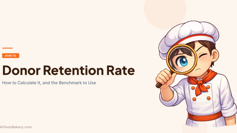 Donor Retention Rate (2026): How to Calculate It and the Benchmark to Use