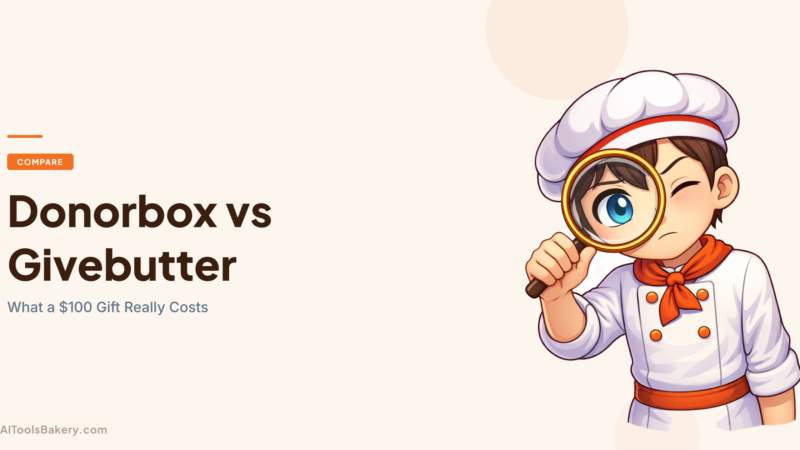 Donorbox vs Givebutter (2026): What a $100 Gift Really Costs