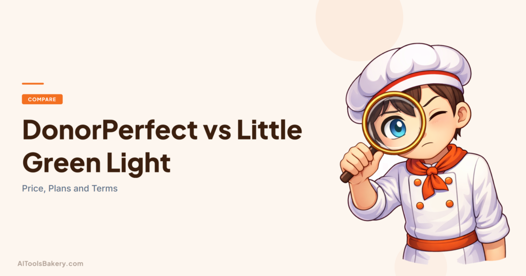 DonorPerfect versus Little Green Light in 2026, comparing published prices, Core, Plus and Pro plans, and contract terms