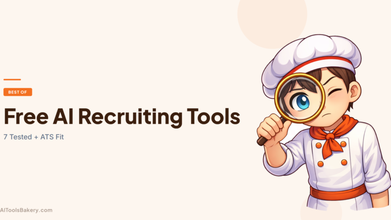 Free AI Recruiting Tools (2026): 7 Tested + ATS Fit