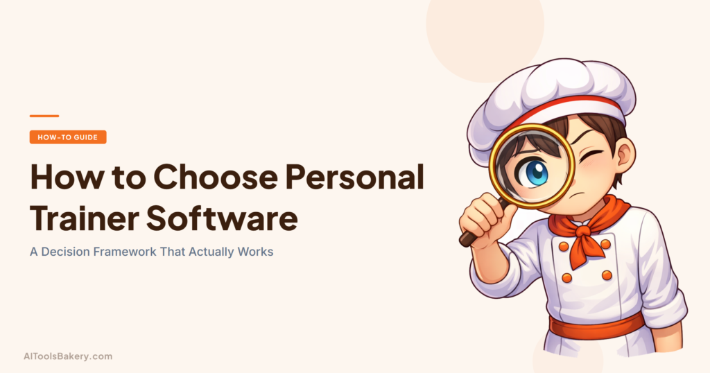 How to Choose Personal Trainer Software. A Decision Framework That Actually Works. AI Tools Bakery, 2026.
