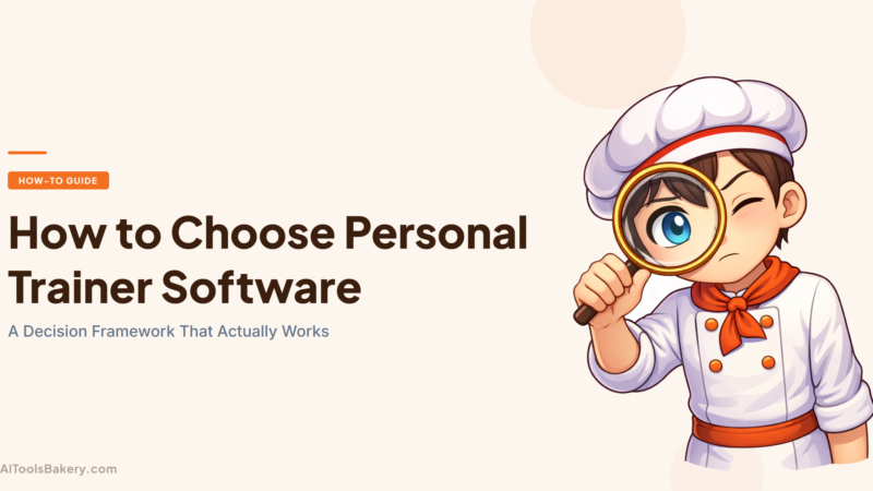How to Choose Personal Trainer Software (2026): A Decision Framework That Actually Works
