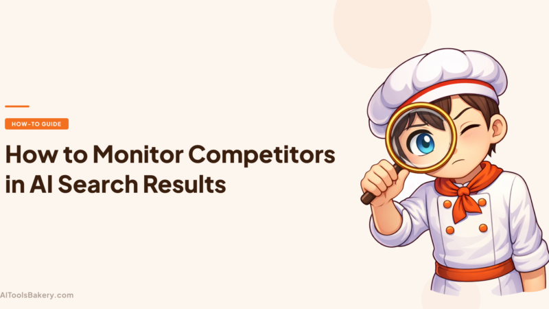 How to Monitor Competitors in AI Search Results (2026)