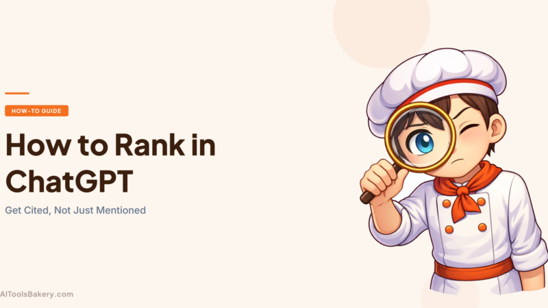 How to Rank in ChatGPT (2026): Get Cited, Not Just Mentioned
