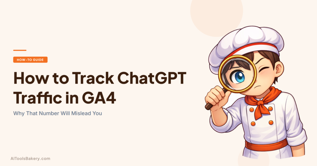 How to Track ChatGPT Traffic in GA4. Why That Number Will Mislead You. AI Tools Bakery, 2026.