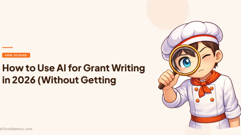 How to Use AI for Grant Writing in 2026 (Without Getting Rejected)