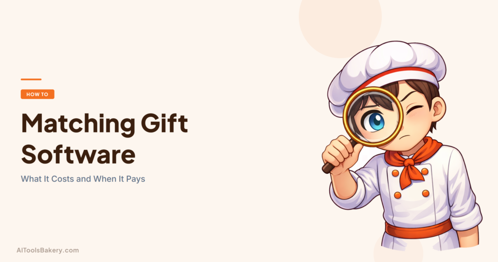 Matching gift software in 2026, covering Double the Donation pricing, platform integrations and whether it pays for itself