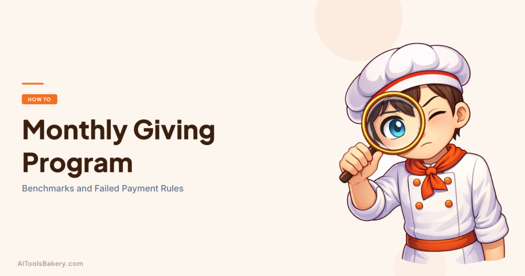 How to build a monthly giving program in 2026, with recurring donor benchmarks and what each platform does when a card fails