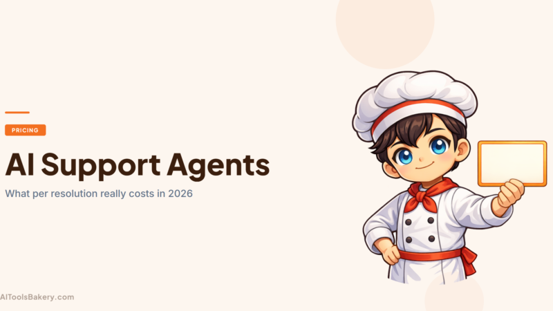 AI Support Agent Tools (2026): What Per Resolution Really Costs
