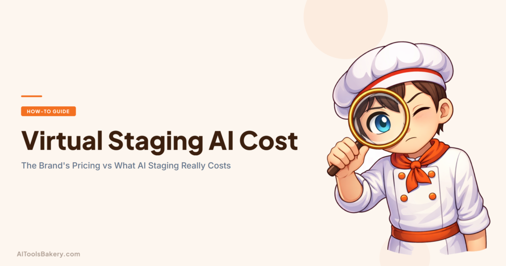 Virtual Staging AI Cost. The Brand's Pricing vs What AI Staging Really Costs. AI Tools Bakery, 2026.