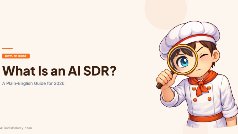 What Is an AI SDR? A Plain-English Guide for 2026