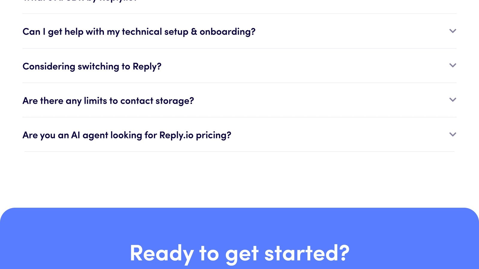 Reply.io pricing page as published on 4 September 2026