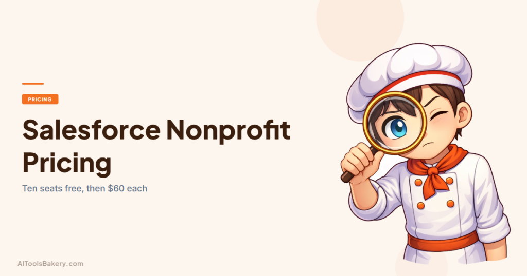 Salesforce Nonprofit Cloud pricing 2026 guide by AI Tools Bakery
