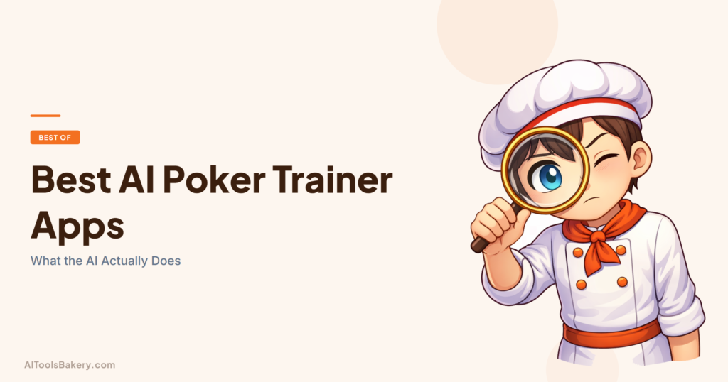 Best AI poker trainer apps 2026: GTO Wizard, Postflop+, Runout, Preflop AI, Pokr, GTO Preflop Wizard, PokerSnowie and PioSolver compared on what the AI is and price