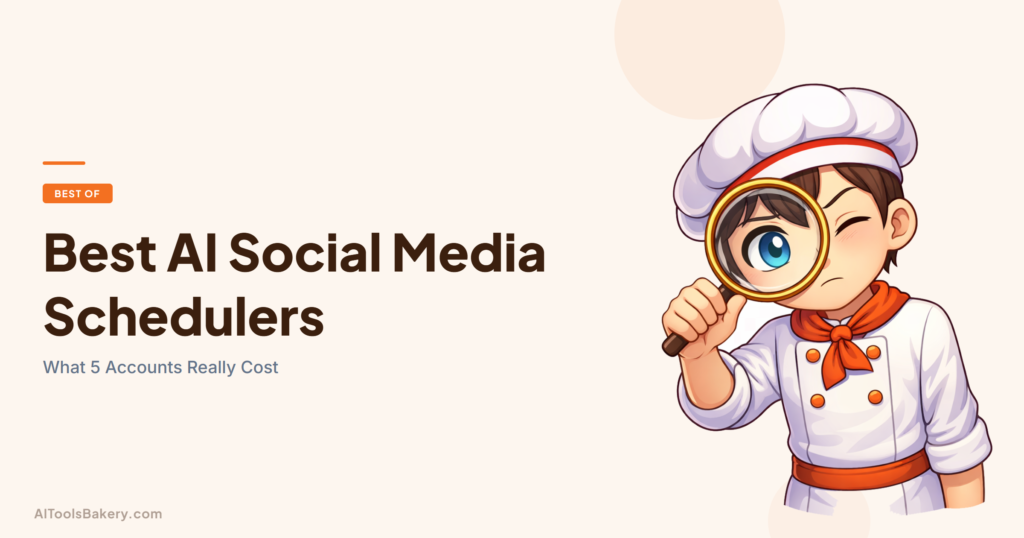 Best AI social media schedulers 2026: Buffer, SocialBee, Publer, Metricool, Later, Ocoya, Predis.ai, Planable, Vista Social and Hootsuite priced for the same 5 accounts